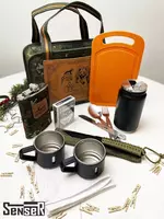 подарочный  Походный набор посуды. (КОД-PB-9A)