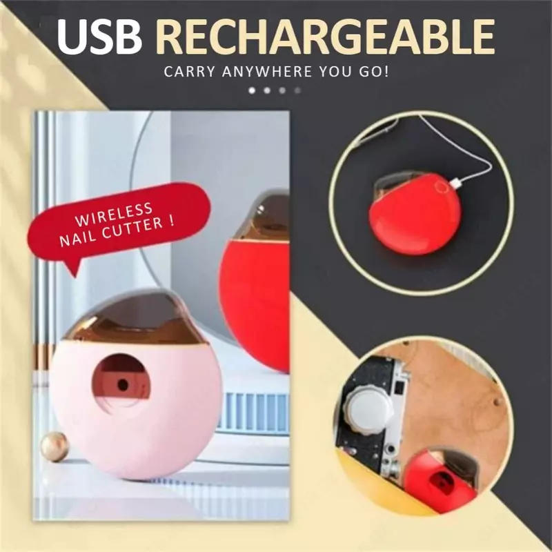 Автоматический триммер - электрическая точилка для стрижки ногтей