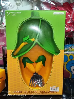 Детский набор посуды в форме кукурузы для кормления - 150 000 сум / шт.