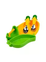 Силиконовый набор для кормления секционная тарелка на присоске