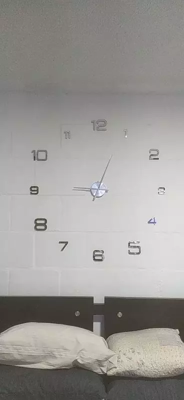 Большие настенные 3D часы - 250 000 сум