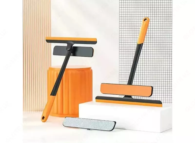   Многофункциональная щетка 3 в 1 для мытья стекол