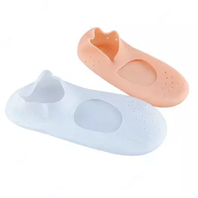 Силиконовые увлажняющие гелевые носки для ног.