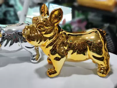 Керамическая копилка "Бульдог"