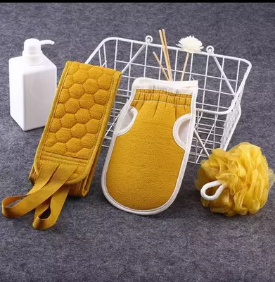 Набор мочалок из 3 предметов.