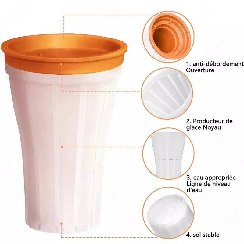 Приспособление для приготовления льда (sashimi измельченный лед, смузи, молочные коктейли или мороженое)