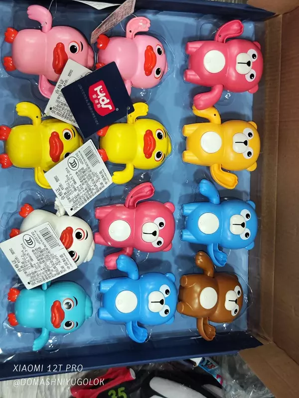 Заводная детская игрушка для купания детей