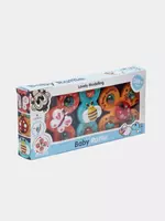 Набор детских погремушек-спинеров на присосках