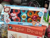  Набор детских погремушек-спинеров на присосках - 