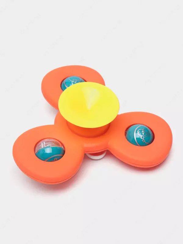  Набор детских погремушек-спинеров на присосках Домашний Уголок