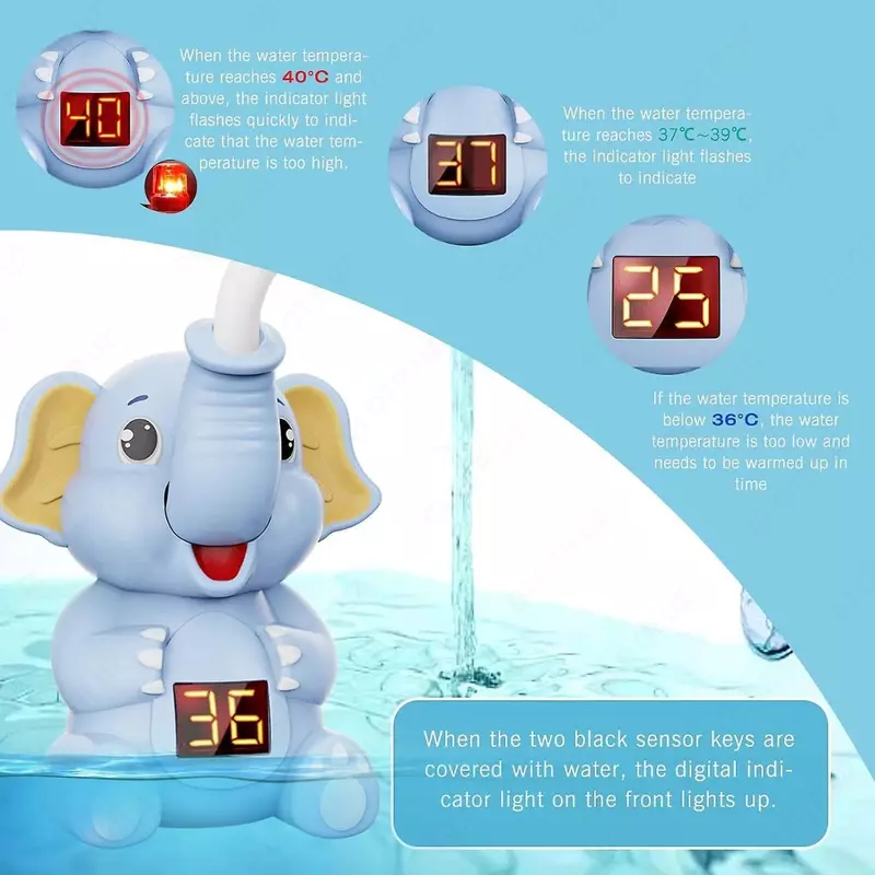 Насадка для душа - интеллектуальный электронный термометр для детской ванночки