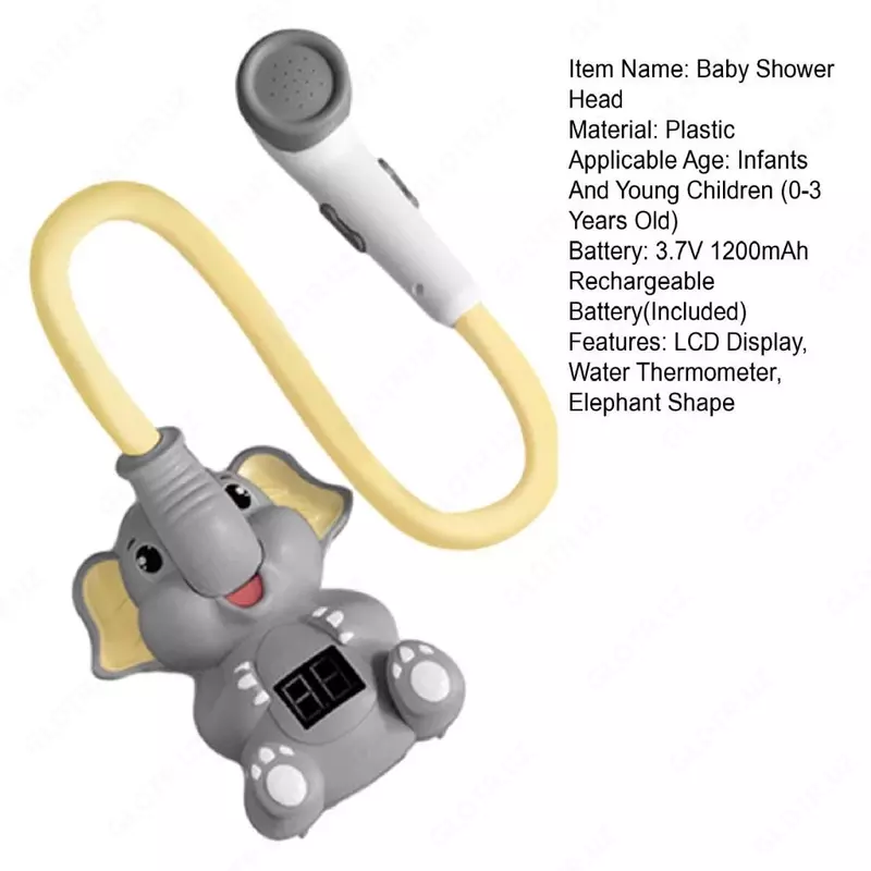 Насадка для душа - интеллектуальный электронный термометр для детской ванночки