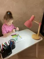  Настольная лампа в скандинавском стиле (5 расцветок) Домашний Уголок