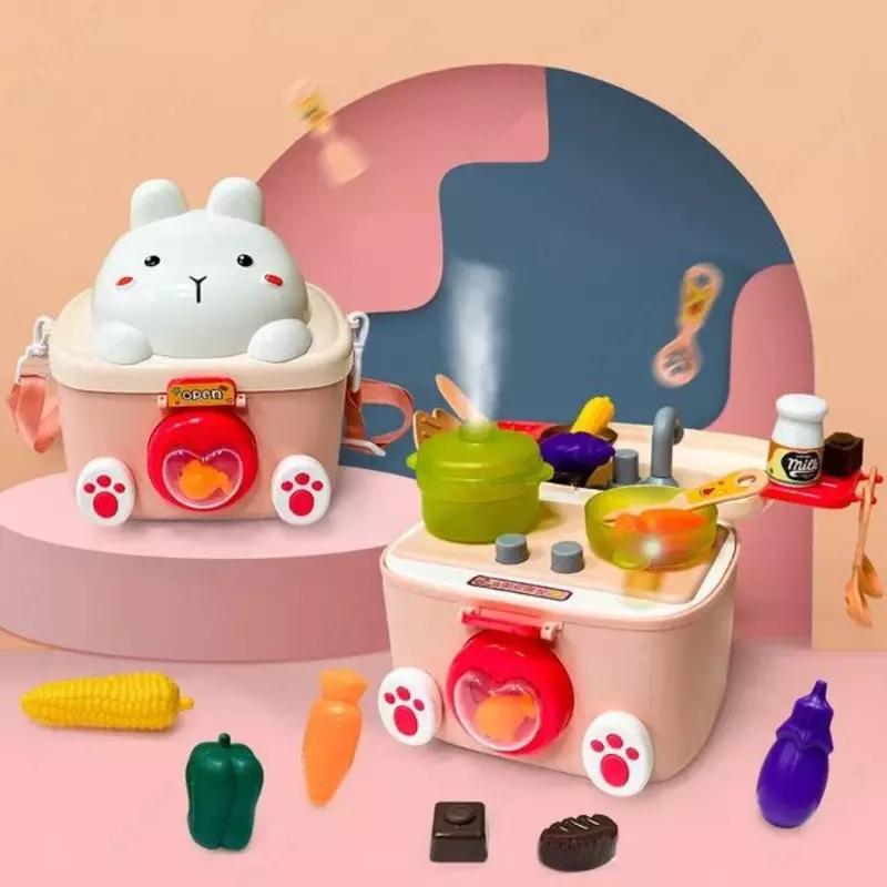 Набор игрушек «Мобильная кухня» 2 в 1