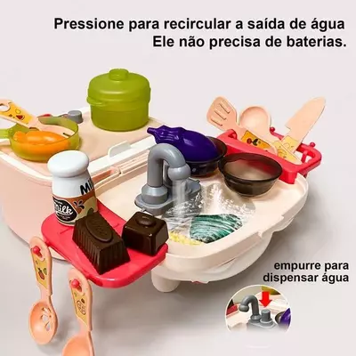 Набор игрушек «Мобильная кухня» 2 в 1 - 70 000 сум / шт.