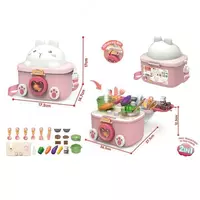 Набор игрушек «Мобильная кухня» 2 в 1 ЯТТ "Домашний Уголок"