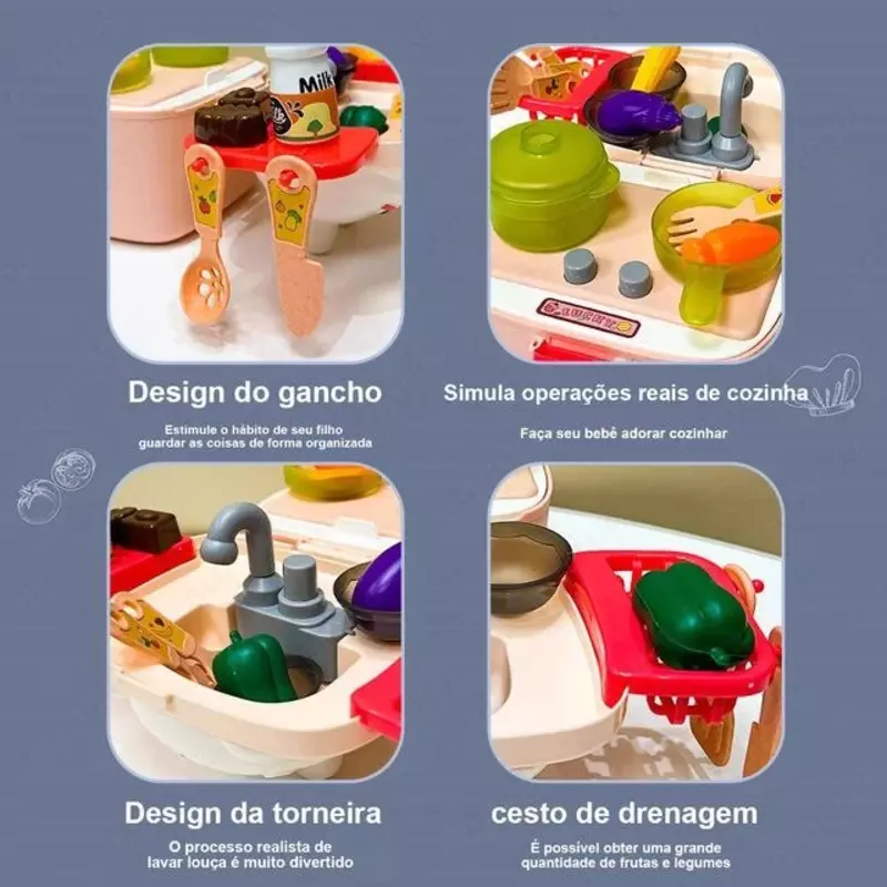 ЯТТ "Домашний Уголок" - Набор игрушек «Мобильная кухня» 2 в 1