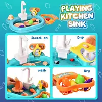 Детский игровой интерактивный набор "Детская раковина с водой" Dream play pool - 70 000 so'm