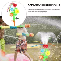 Садовая игрушка спринклер - «Танцующий» цветочный фонтан