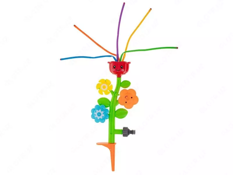 Садовая игрушка спринклер - «Танцующий» цветочный фонтан Шланги