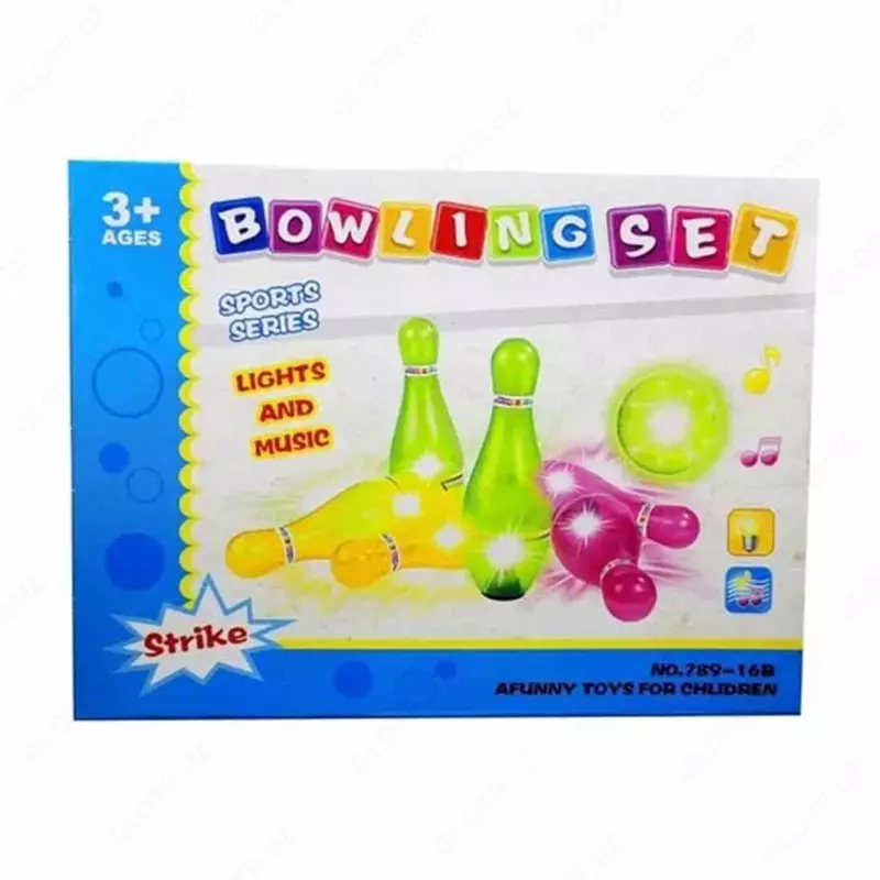 Игра детский боулинг Bowling Blower со светом и звуком