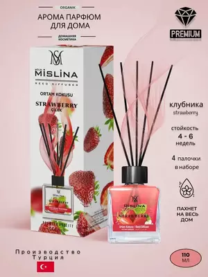 Аромадиффузор "Запах клубники" для дома (110 мл).