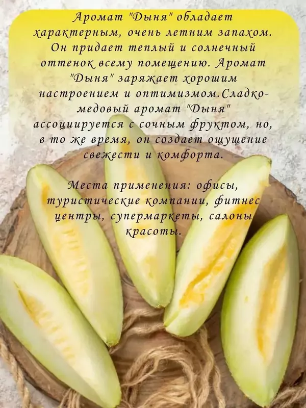 Ароматизатор "Дыня" для дома (110 мл). ЯТТ "Домашний Уголок"