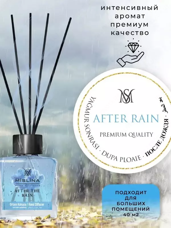 90 000 сум Ароматизатор "Запах после дождя" для дома (110 мл).