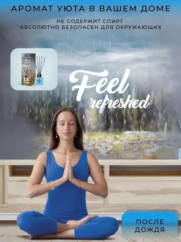 Ароматизатор "Запах после дождя" для дома (110 мл). Только в розницу