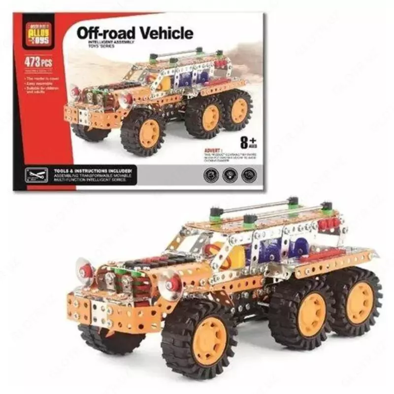 Конструктор металлический "Внедорожник" из сплава ( DIY 473Pc) - 170 000 сум