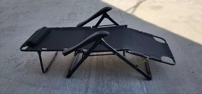 Шезлонг садовый складной для дома и дачи