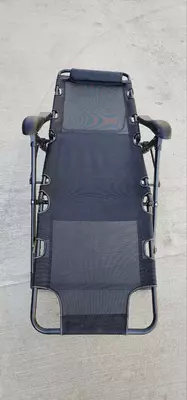 Шезлонг садовый складной для дома и дачи