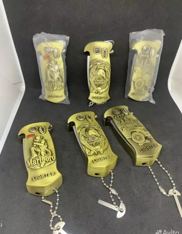 Креативная зажигалка turbo с изображением орла (3 в 1) - 100 000 сум