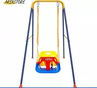 Детские качели на металлических опорах с сидением Coil 3 в 1