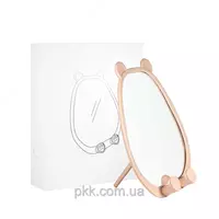 Зеркало овальное с "ушками" и держателем для телефона