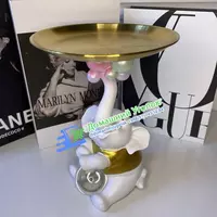 Ключница в форме радостного слоненка с шарами и с лампой