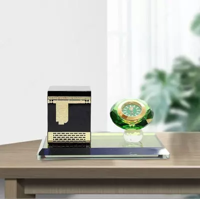 Сувенир "Кааба и часы"