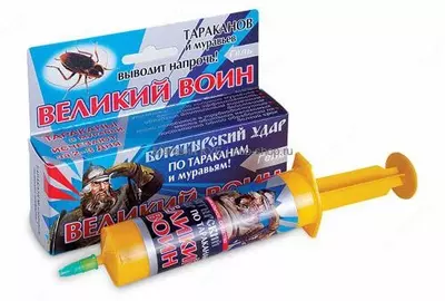 Гель "Великий Воин" от тараканов и муравьев (80 гр.)