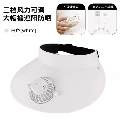 Козырёк с портативным вентилятором