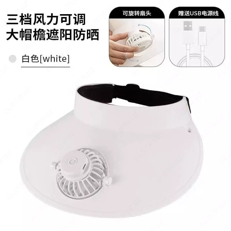 Козырёк с портативным вентилятором - Прочие продукты питания