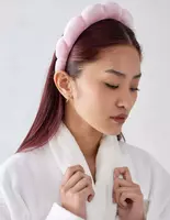 Пышная повязка на голову для спа-салона.