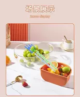 Пластиковая фруктовая корзина для сервировки Только в розницу