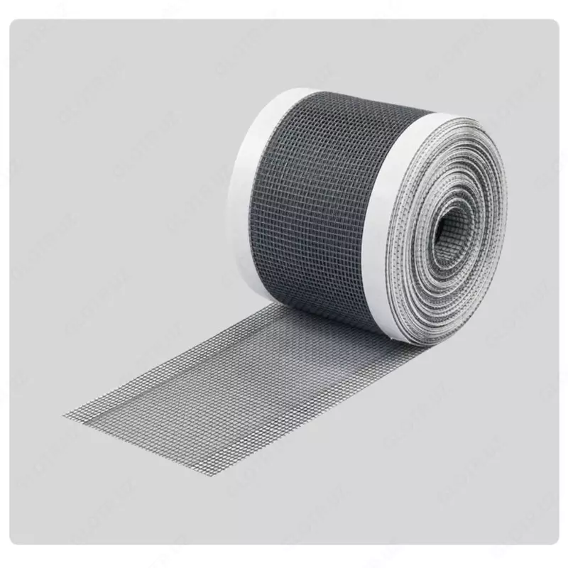 Сетка фильтр для душевых трапов - лента защита от засоров (12см*5м)