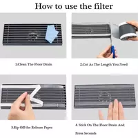 60 000 сум Сетка фильтр для душевых трапов - лента защита от засоров (12см*5м)