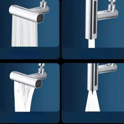 Водосберегающая поворотная насадка аэратор для смесителя