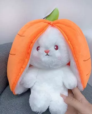 Мягкая игрушка "Морковный зайченок трансформер" - 100 000 сум / шт.