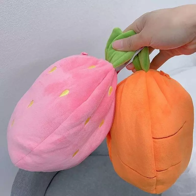 Мягкая игрушка "Морковный зайченок трансформер"