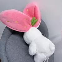   Мягкая игрушка Клубничный зайченок трансформер