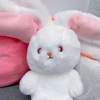  Мягкая игрушка Клубничный зайченок трансформер Только в розницу