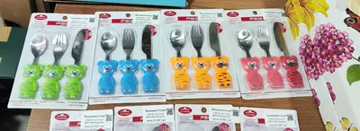 Детские столовые приборы Helios (3 предмета).